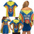 Personalized Braganca Portugal Family Matching Off Shoulder Short Dress and Hawaiian Shirt Sporty Style - Wonder Print Shop