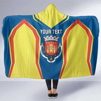 Personalized Braganca Portugal Hooded Blanket Sporty Style - Wonder Print Shop