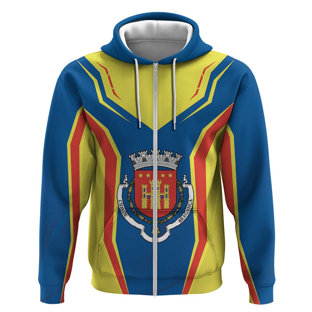 Personalized Braganca Portugal Hoodie Sporty Style - Wonder Print Shop