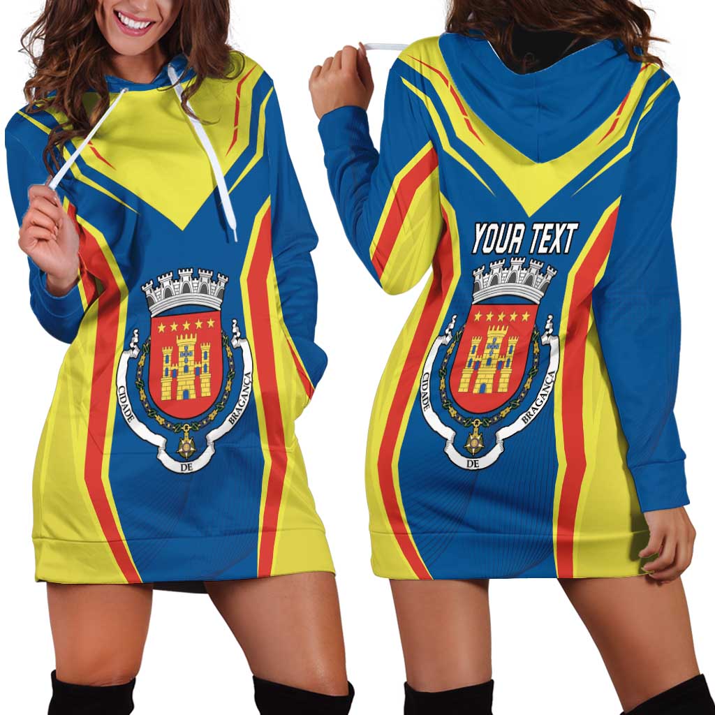 Personalized Braganca Portugal Hoodie Dress Sporty Style - Wonder Print Shop