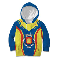 Personalized Braganca Portugal Kid Hoodie Sporty Style - Wonder Print Shop