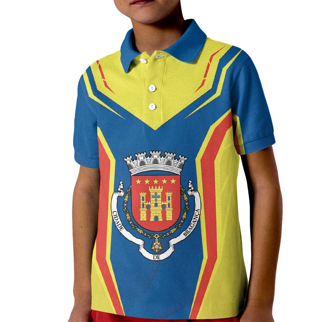 Personalized Braganca Portugal Kid Polo Shirt Sporty Style - Wonder Print Shop