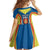 Personalized Braganca Portugal Kid Short Sleeve Dress Sporty Style - Wonder Print Shop