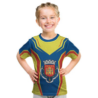 Personalized Braganca Portugal Kid T Shirt Sporty Style - Wonder Print Shop