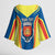 Personalized Braganca Portugal Kimono Sleeve Blouse Sporty Style - Wonder Print Shop