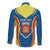 Personalized Braganca Portugal Long Sleeve Button Shirt Sporty Style - Wonder Print Shop