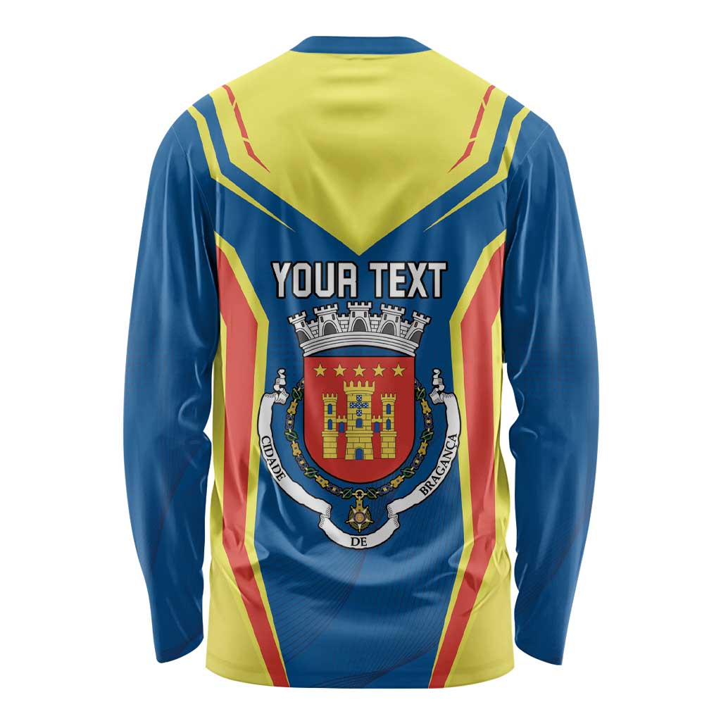 Personalized Braganca Portugal Long Sleeve Shirt Sporty Style - Wonder Print Shop