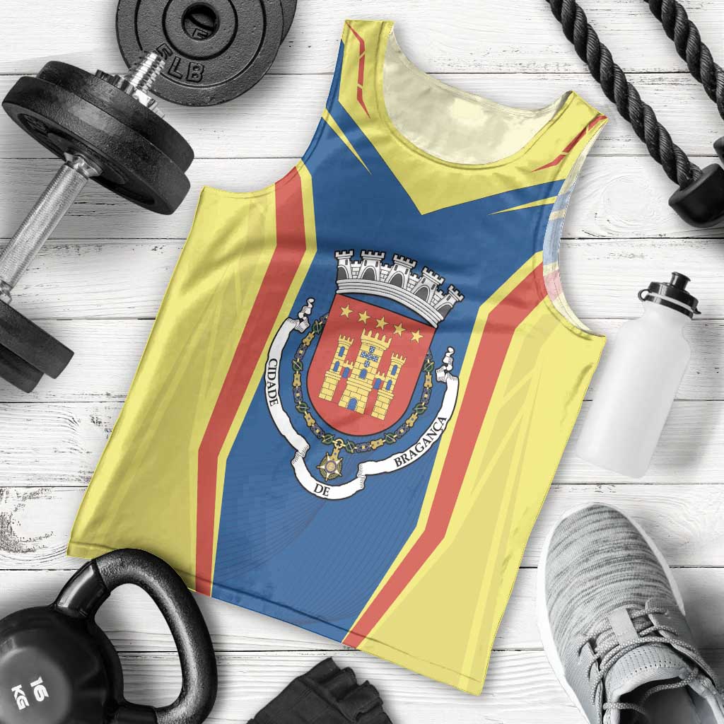Personalized Braganca Portugal Men Tank Top Sporty Style - Wonder Print Shop