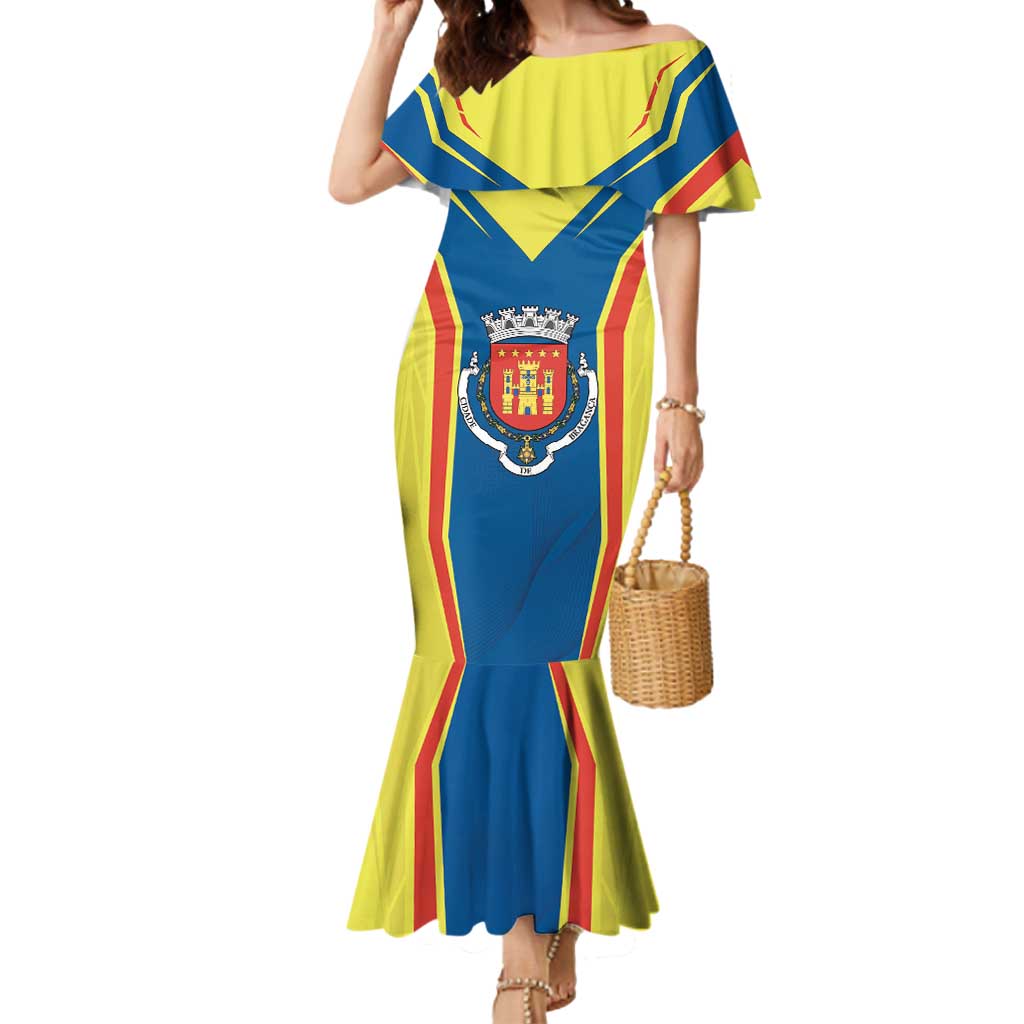 Personalized Braganca Portugal Mermaid Dress Sporty Style - Wonder Print Shop