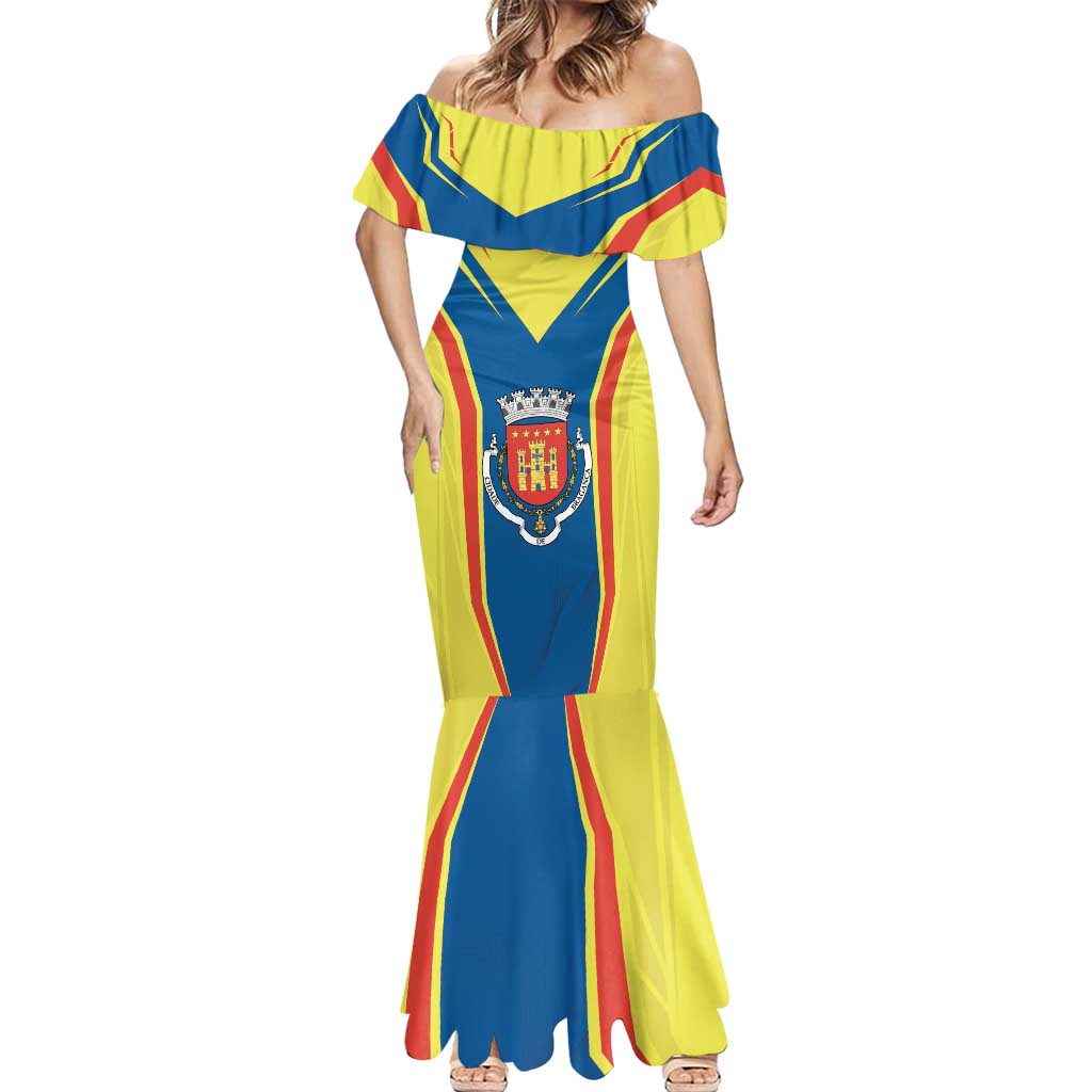 Personalized Braganca Portugal Mermaid Dress Sporty Style - Wonder Print Shop