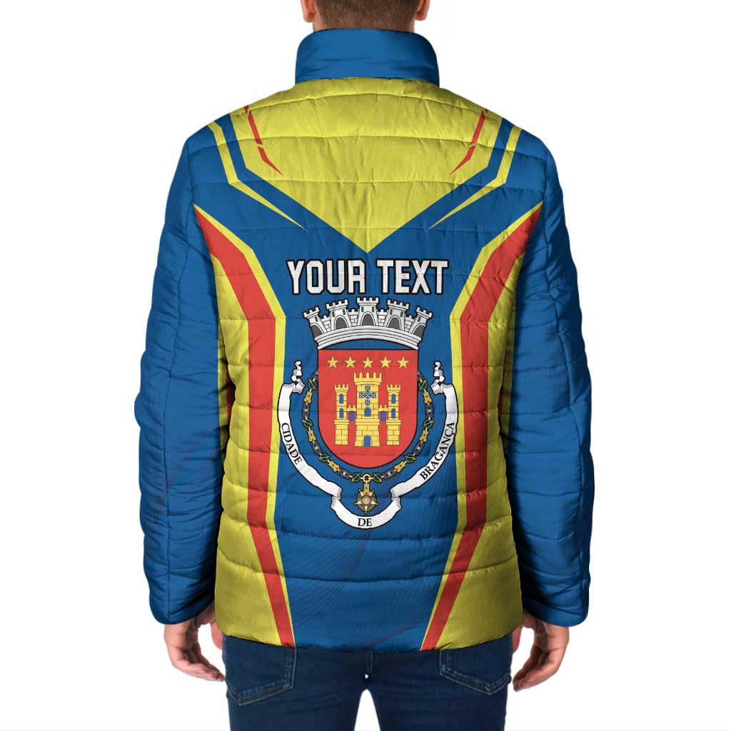 Personalized Braganca Portugal Padded Jacket Sporty Style - Wonder Print Shop