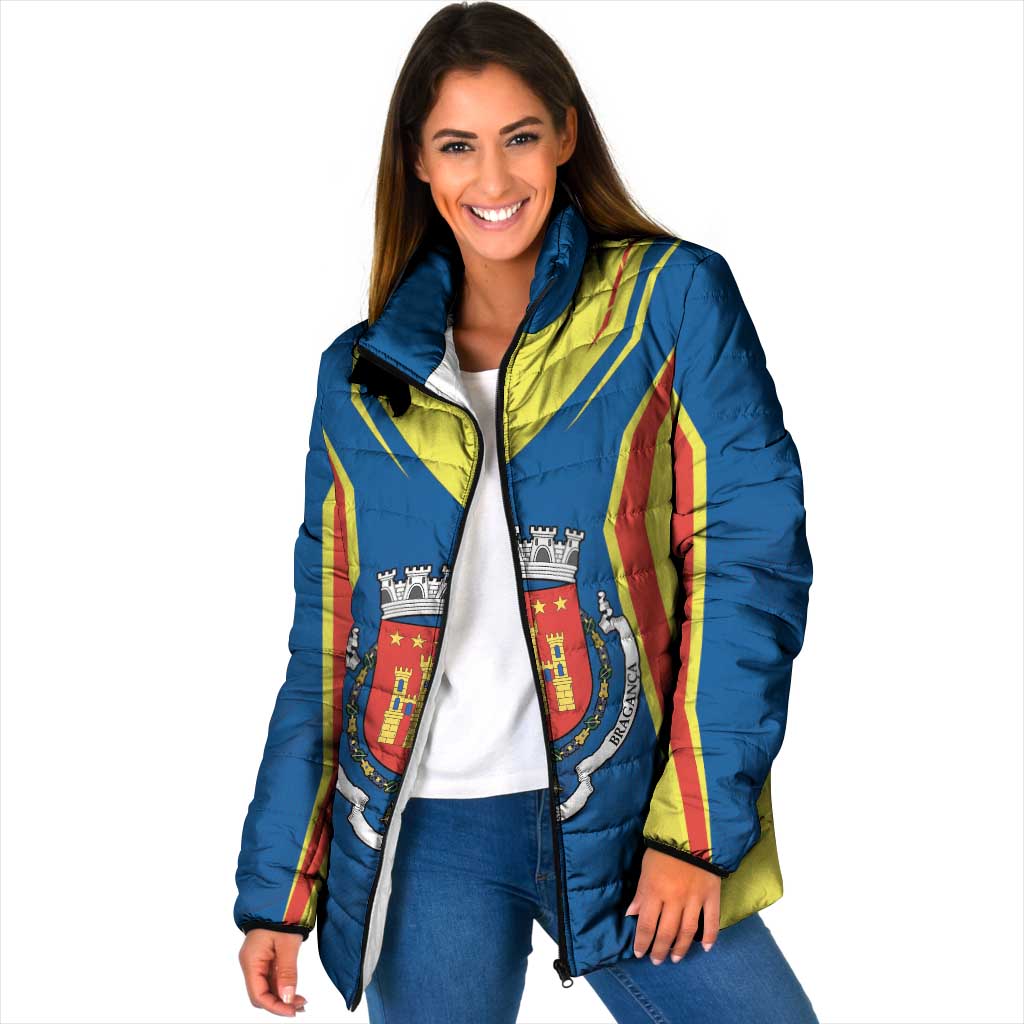 Personalized Braganca Portugal Padded Jacket Sporty Style - Wonder Print Shop