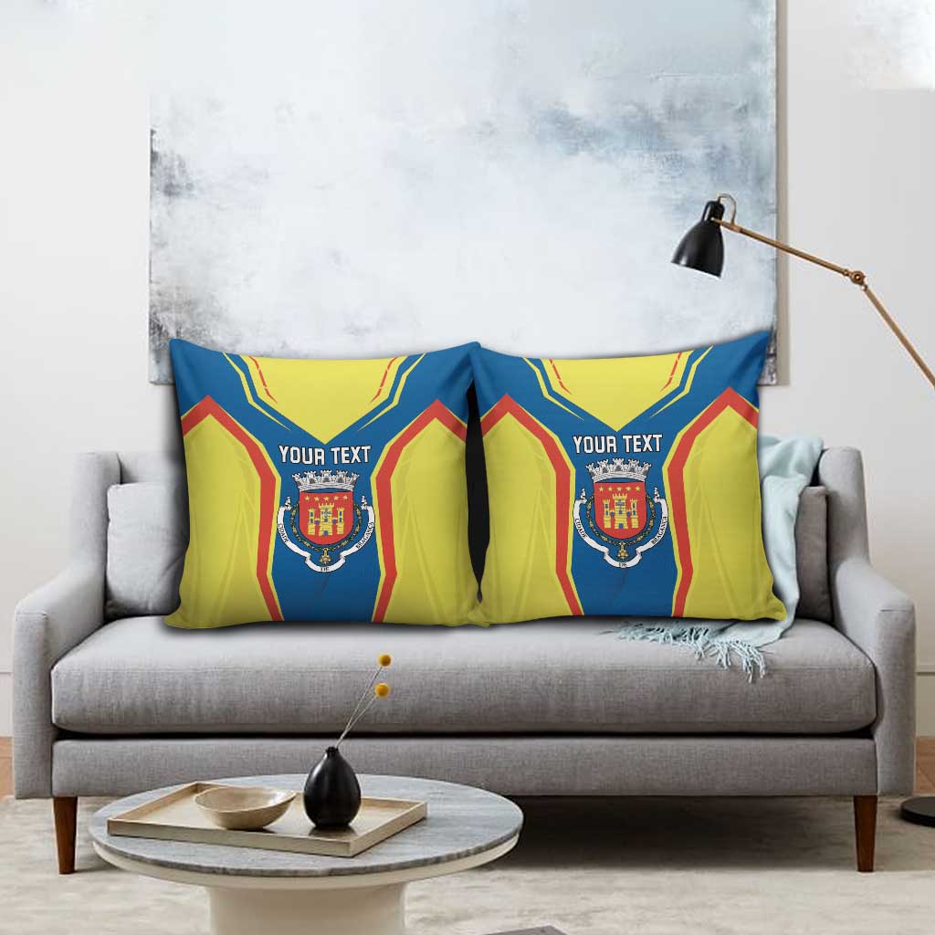 Personalized Braganca Portugal Pillow Cover Sporty Style - Wonder Print Shop