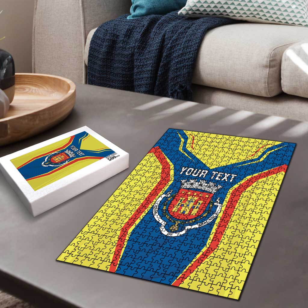 Personalized Braganca Portugal Puzzle Sporty Style - Wonder Print Shop
