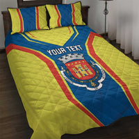 Personalized Braganca Portugal Quilt Bed Set Sporty Style - Wonder Print Shop