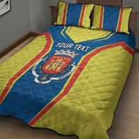 Personalized Braganca Portugal Quilt Bed Set Sporty Style - Wonder Print Shop