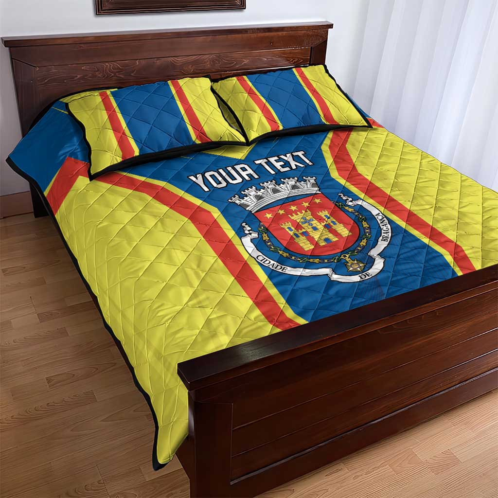 Personalized Braganca Portugal Quilt Bed Set Sporty Style - Wonder Print Shop