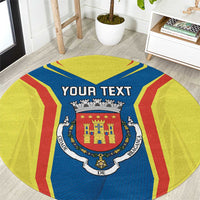Personalized Braganca Portugal Round Carpet Sporty Style - Wonder Print Shop