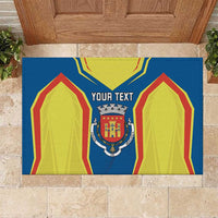 Personalized Braganca Portugal Rubber Doormat Sporty Style - Wonder Print Shop