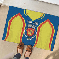 Personalized Braganca Portugal Rubber Doormat Sporty Style - Wonder Print Shop