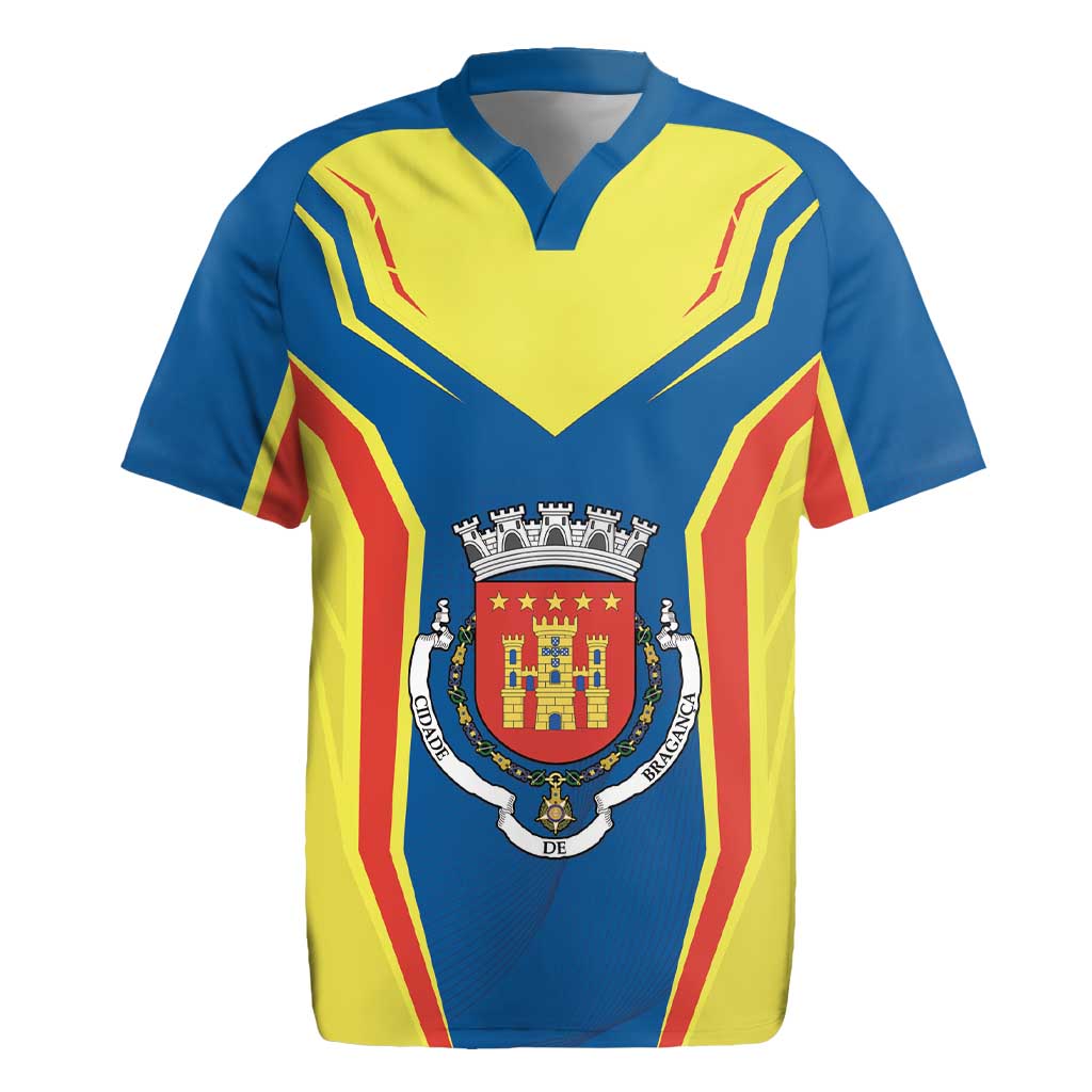 Personalized Braganca Portugal Rugby Jersey Sporty Style - Wonder Print Shop