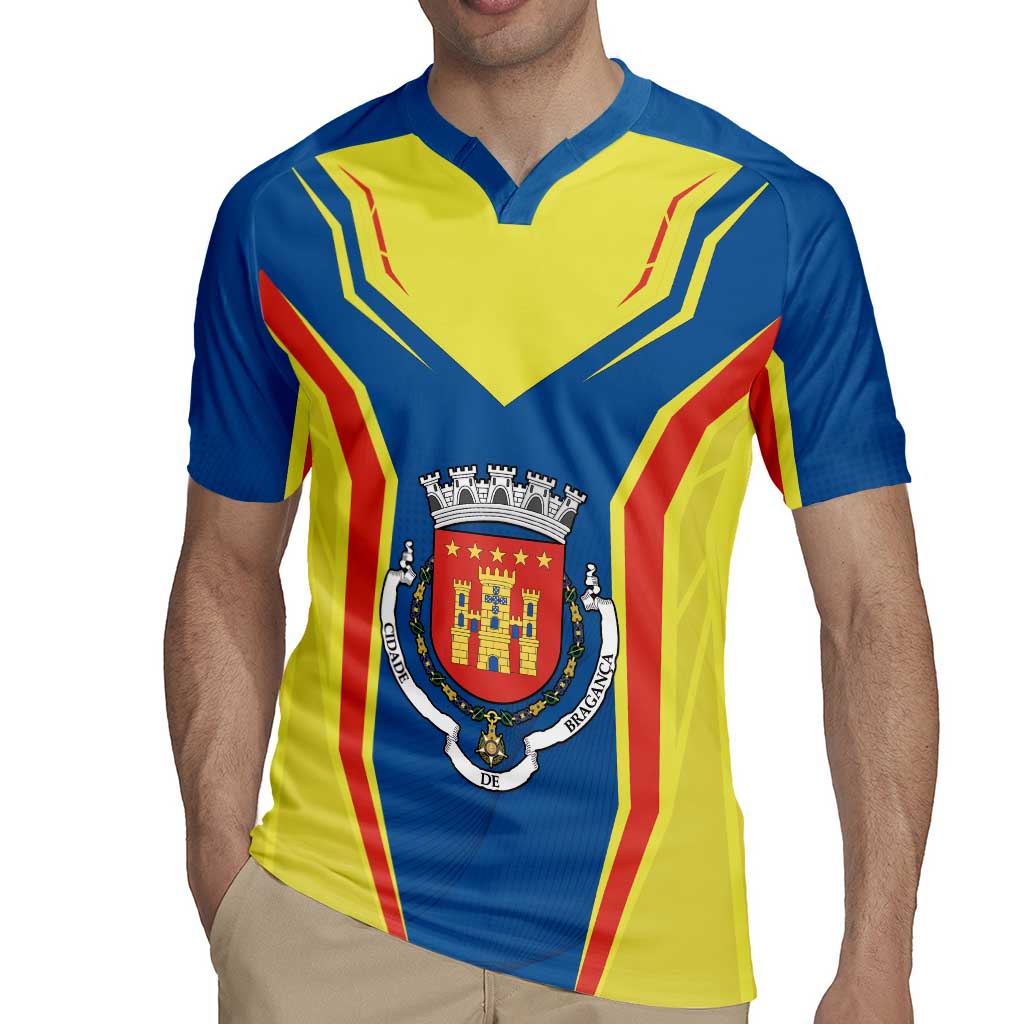 Personalized Braganca Portugal Rugby Jersey Sporty Style - Wonder Print Shop