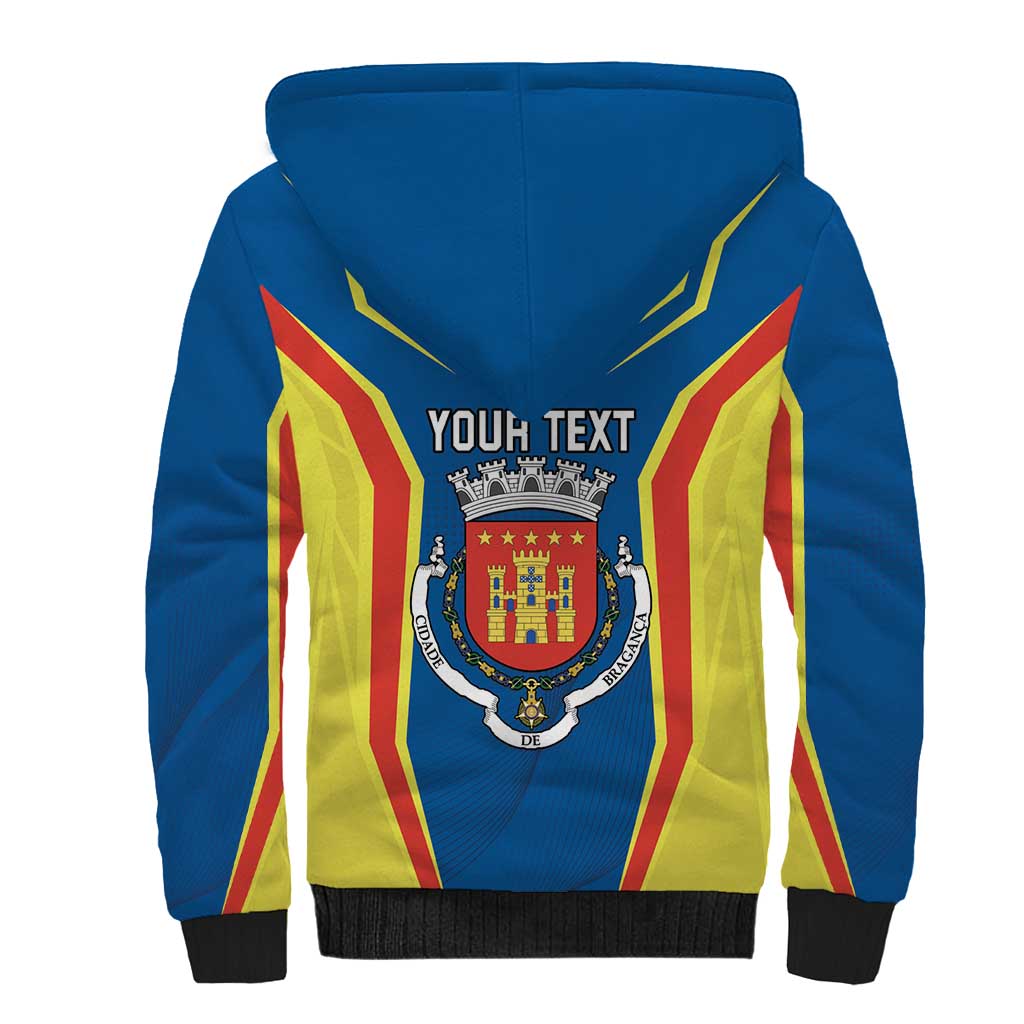 Personalized Braganca Portugal Sherpa Hoodie Sporty Style - Wonder Print Shop