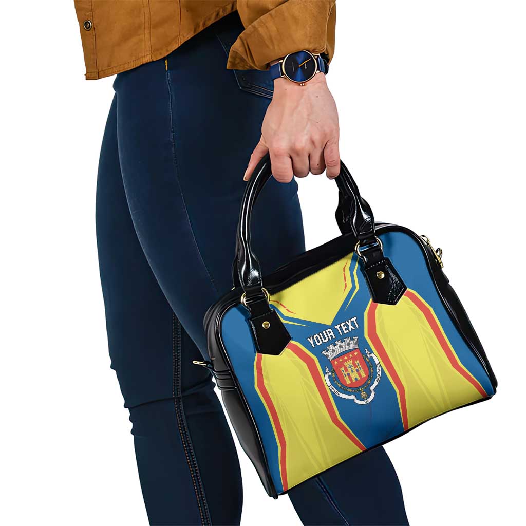 Personalized Braganca Portugal Shoulder Handbag Sporty Style - Wonder Print Shop
