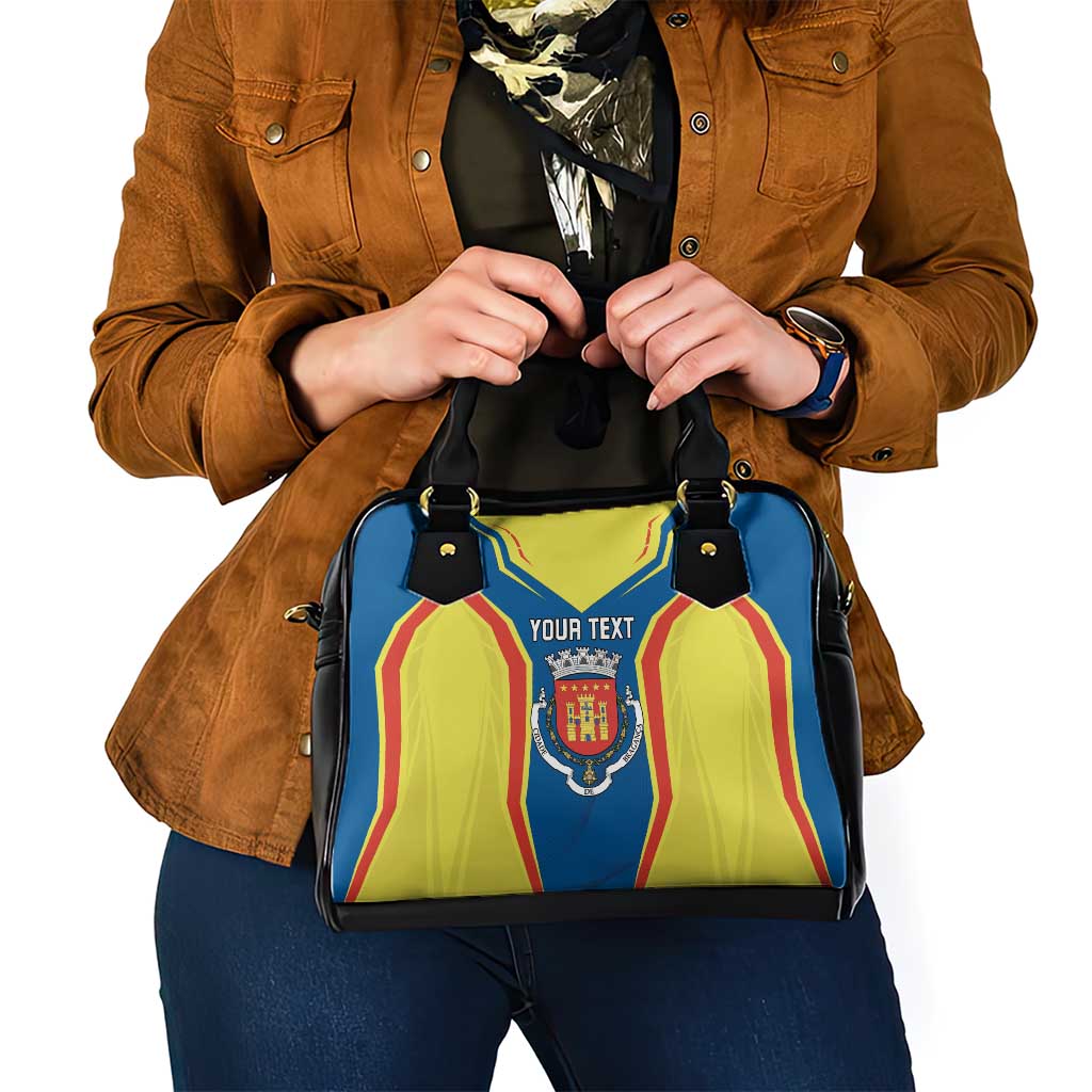 Personalized Braganca Portugal Shoulder Handbag Sporty Style - Wonder Print Shop
