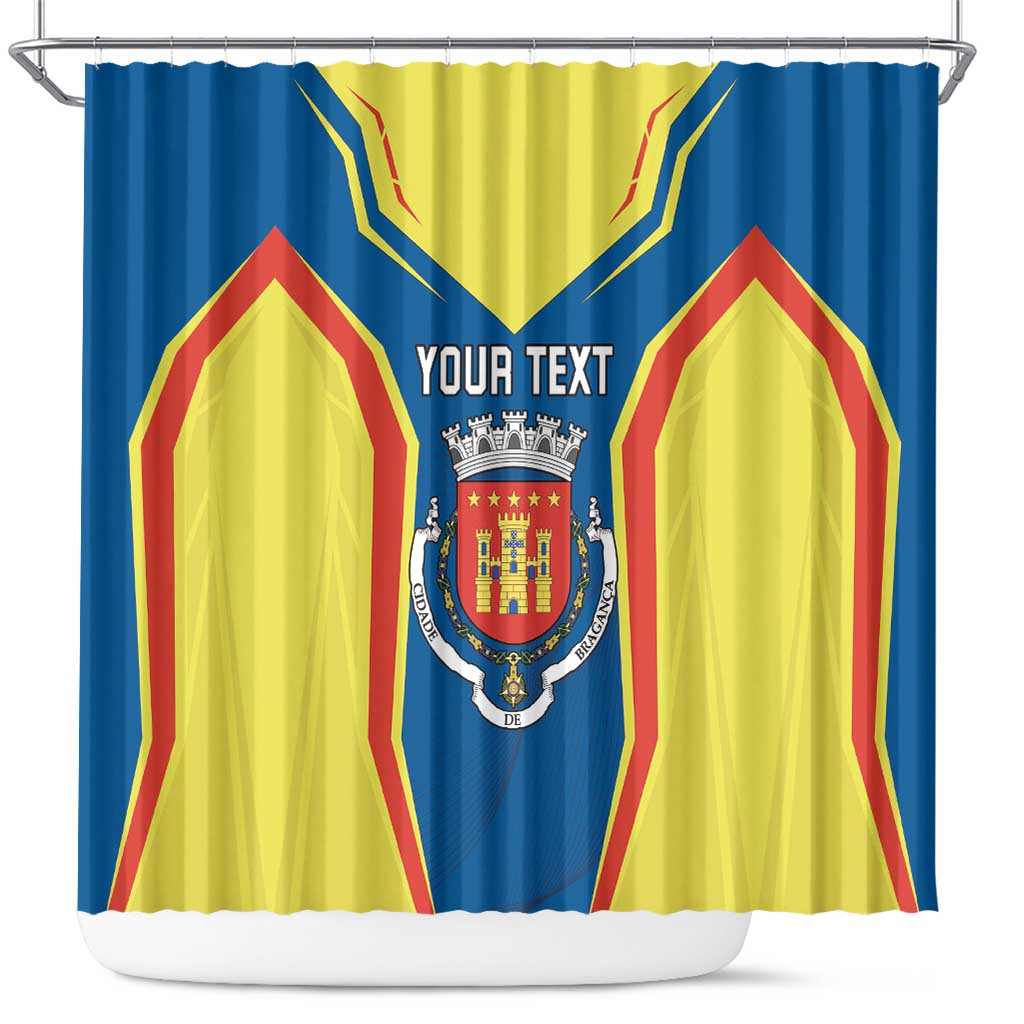 Personalized Braganca Portugal Shower Curtain Sporty Style - Wonder Print Shop