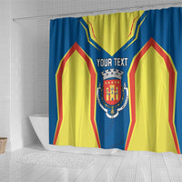 Personalized Braganca Portugal Shower Curtain Sporty Style - Wonder Print Shop