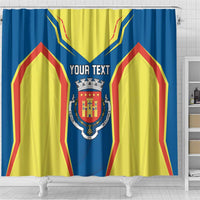 Personalized Braganca Portugal Shower Curtain Sporty Style - Wonder Print Shop