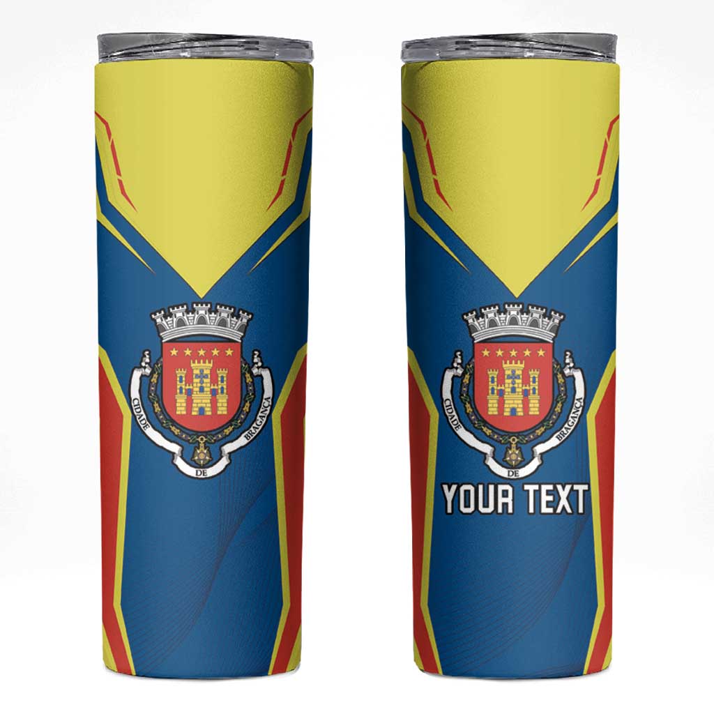 Personalized Braganca Portugal Skinny Tumbler Sporty Style - Wonder Print Shop
