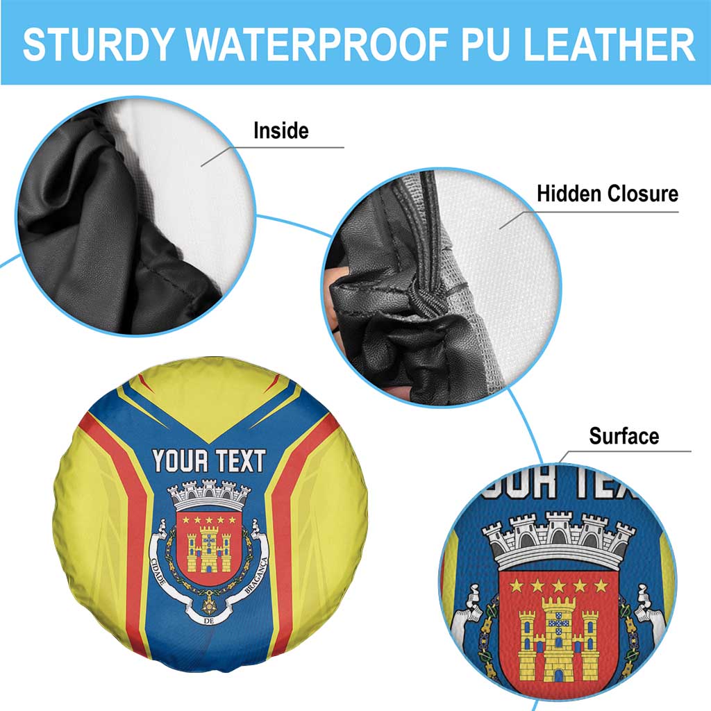 Personalized Braganca Portugal Spare Tire Cover Sporty Style - Wonder Print Shop