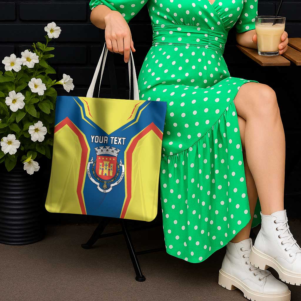 Personalized Braganca Portugal Tote Bag Sporty Style - Wonder Print Shop