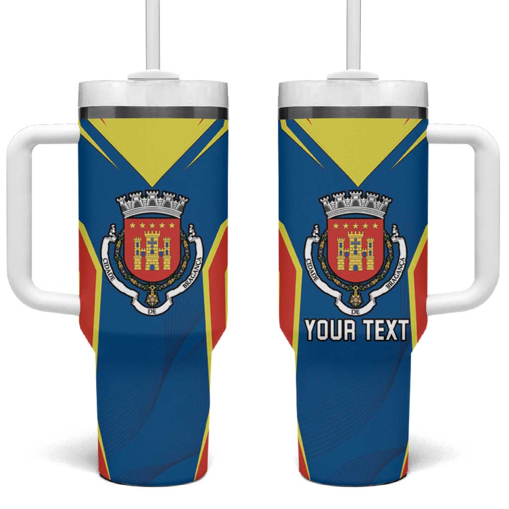 Personalized Braganca Portugal Tumbler With Handle Sporty Style - Wonder Print Shop