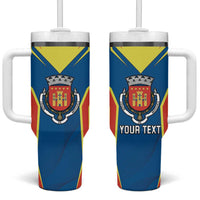 Personalized Braganca Portugal Tumbler With Handle Sporty Style - Wonder Print Shop