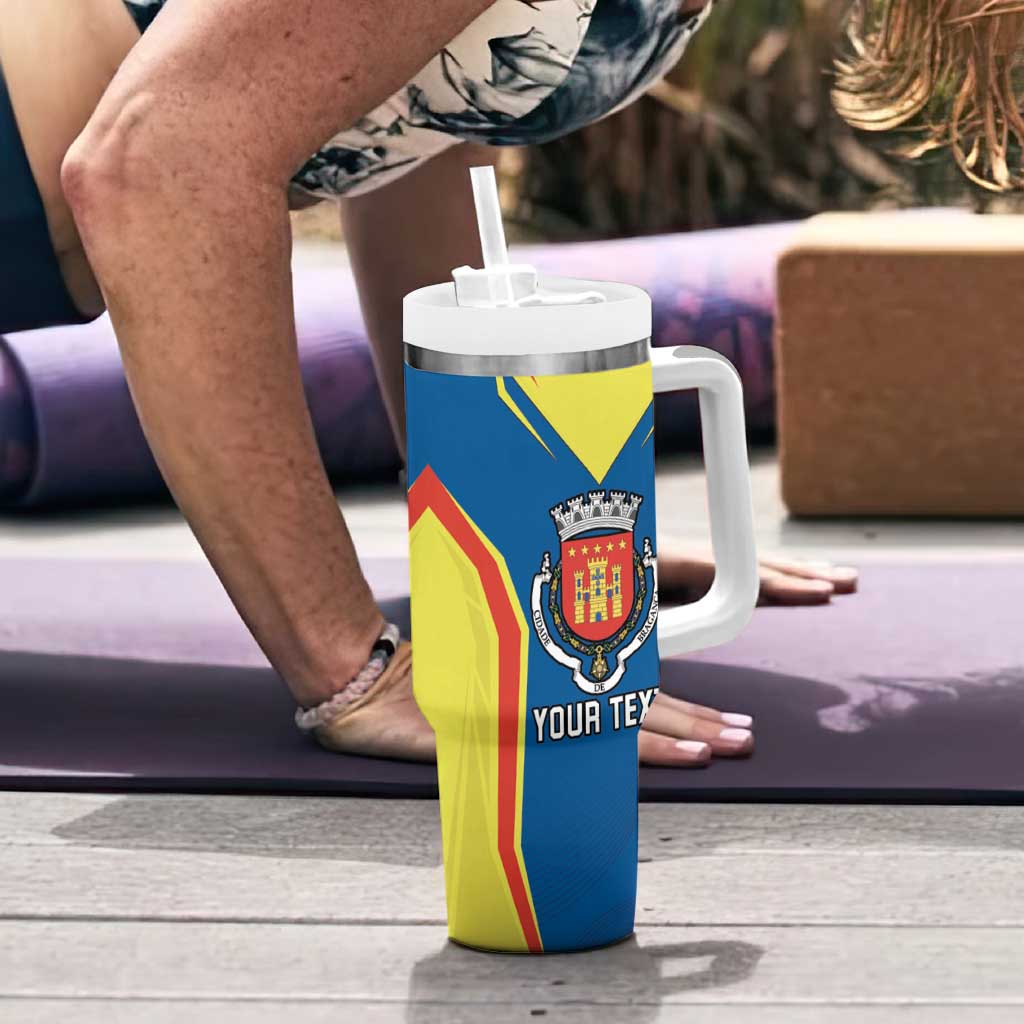 Personalized Braganca Portugal Tumbler With Handle Sporty Style - Wonder Print Shop