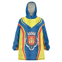 Personalized Braganca Portugal Wearable Blanket Hoodie Sporty Style - Wonder Print Shop