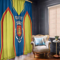 Personalized Braganca Portugal Window Curtain Sporty Style - Wonder Print Shop