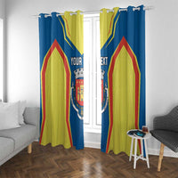 Personalized Braganca Portugal Window Curtain Sporty Style - Wonder Print Shop