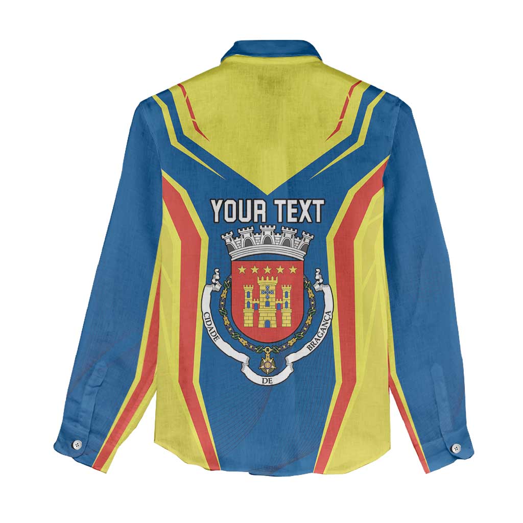 Personalized Braganca Portugal Women Casual Shirt Sporty Style - Wonder Print Shop