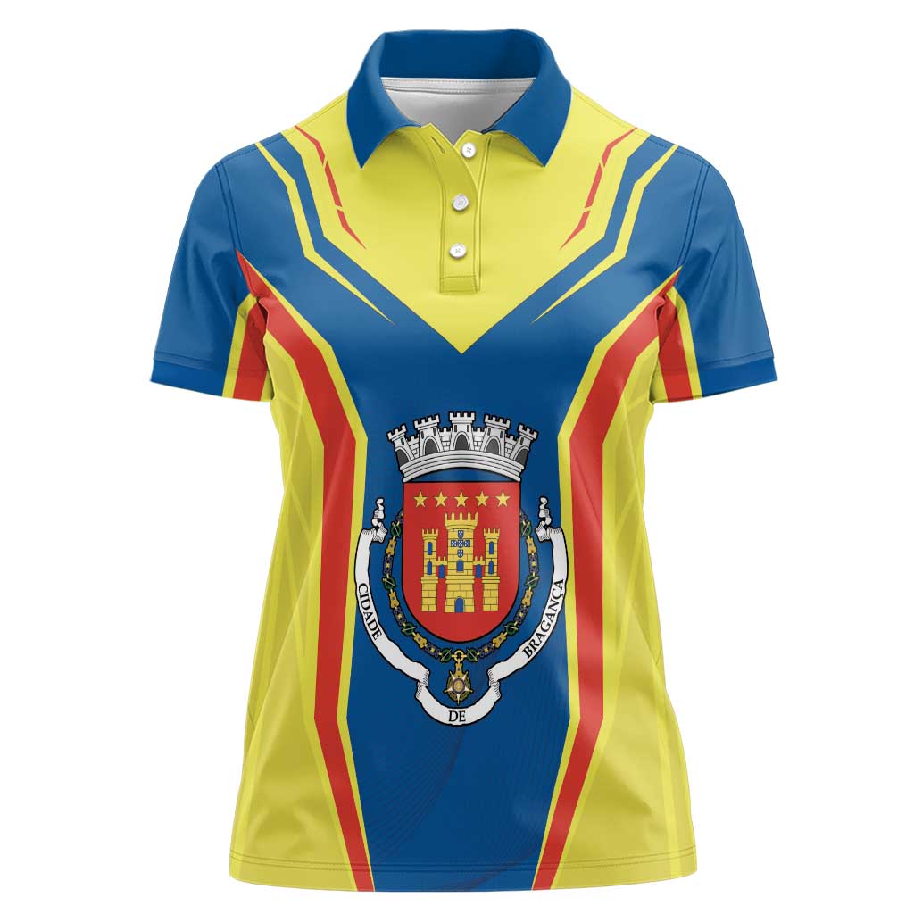 Personalized Braganca Portugal Women Polo Shirt Sporty Style - Wonder Print Shop