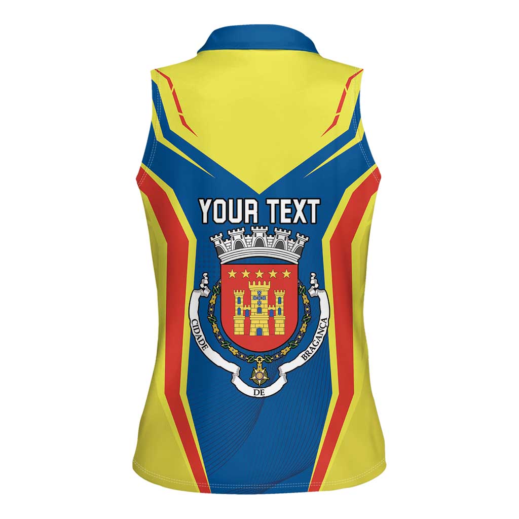 Personalized Braganca Portugal Women Sleeveless Polo Shirt Sporty Style - Wonder Print Shop