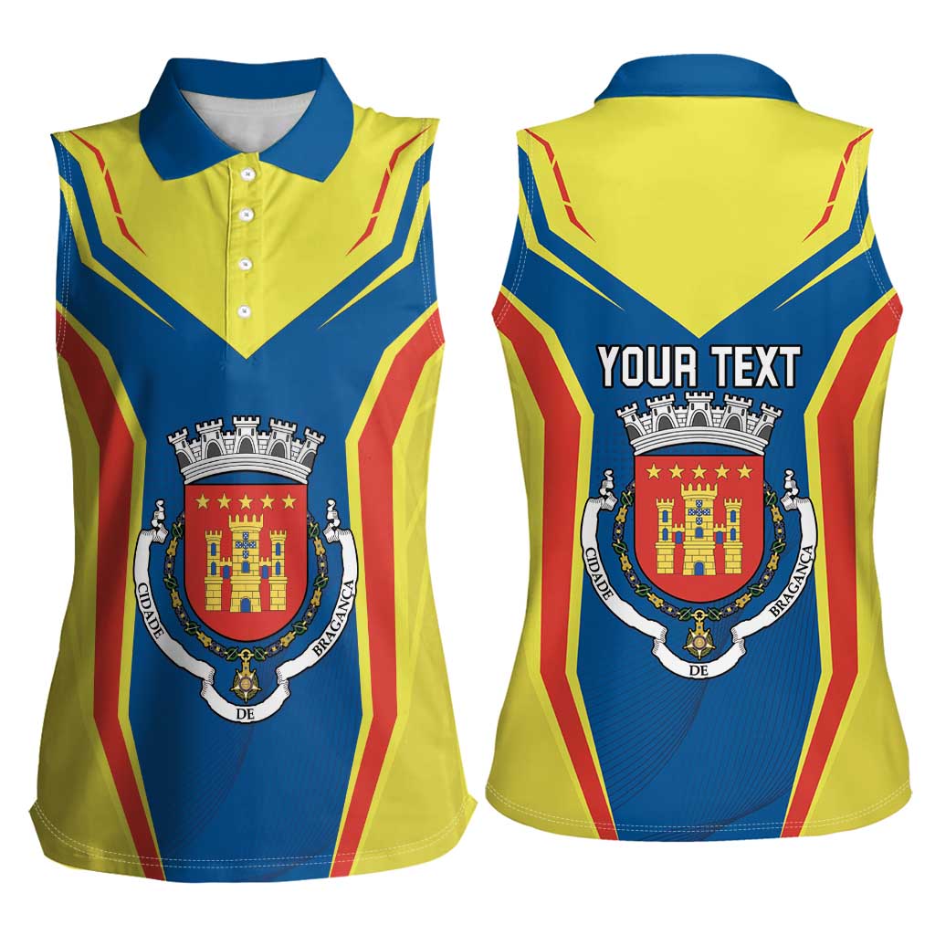 Personalized Braganca Portugal Women Sleeveless Polo Shirt Sporty Style - Wonder Print Shop
