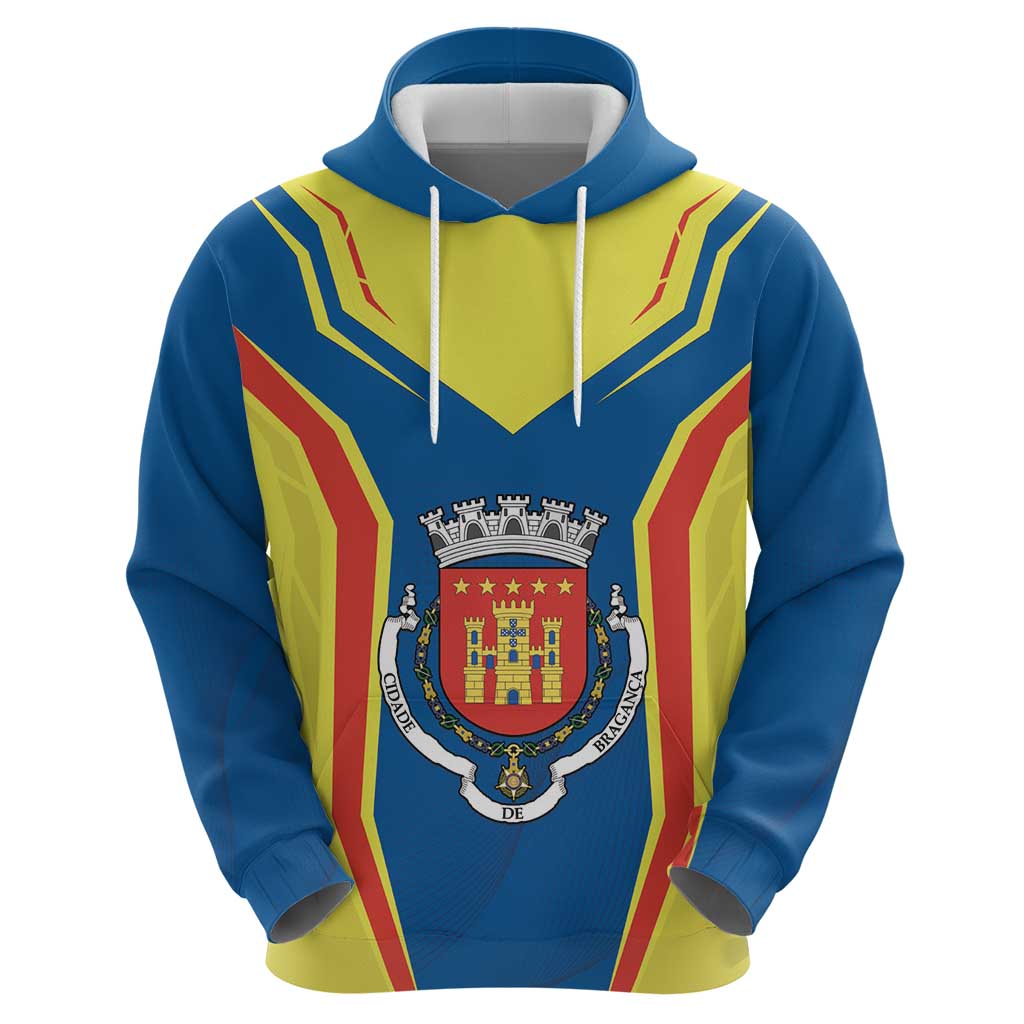 Personalized Braganca Portugal Zip Hoodie Sporty Style - Wonder Print Shop