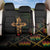 Happy Meskel Celebration Back Car Seat Cover Cross Fire And Lion Flag Color - Wonder Print Shop
