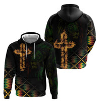 Happy Meskel Celebration Hoodie Cross Fire And Lion Flag Color - Wonder Print Shop