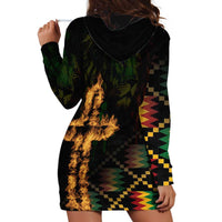 Happy Meskel Celebration Hoodie Dress Cross Fire And Lion Flag Color - Wonder Print Shop
