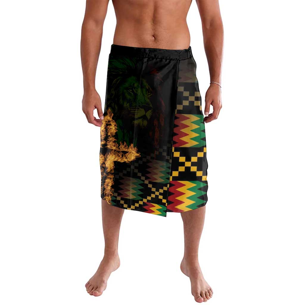 Happy Meskel Celebration Lavalava Cross Fire And Lion Flag Color - Wonder Print Shop